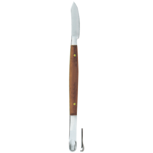 Wachsmesser mit kleinem Löffel