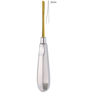 Luxator gerade 2 mm