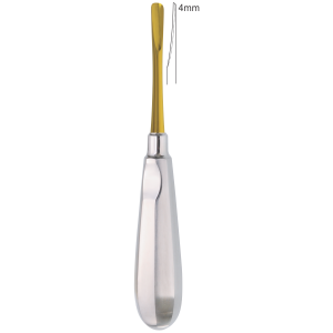 Luxator gerade 4 mm