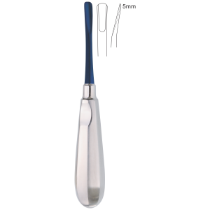 Luxator gebogen 5 mm