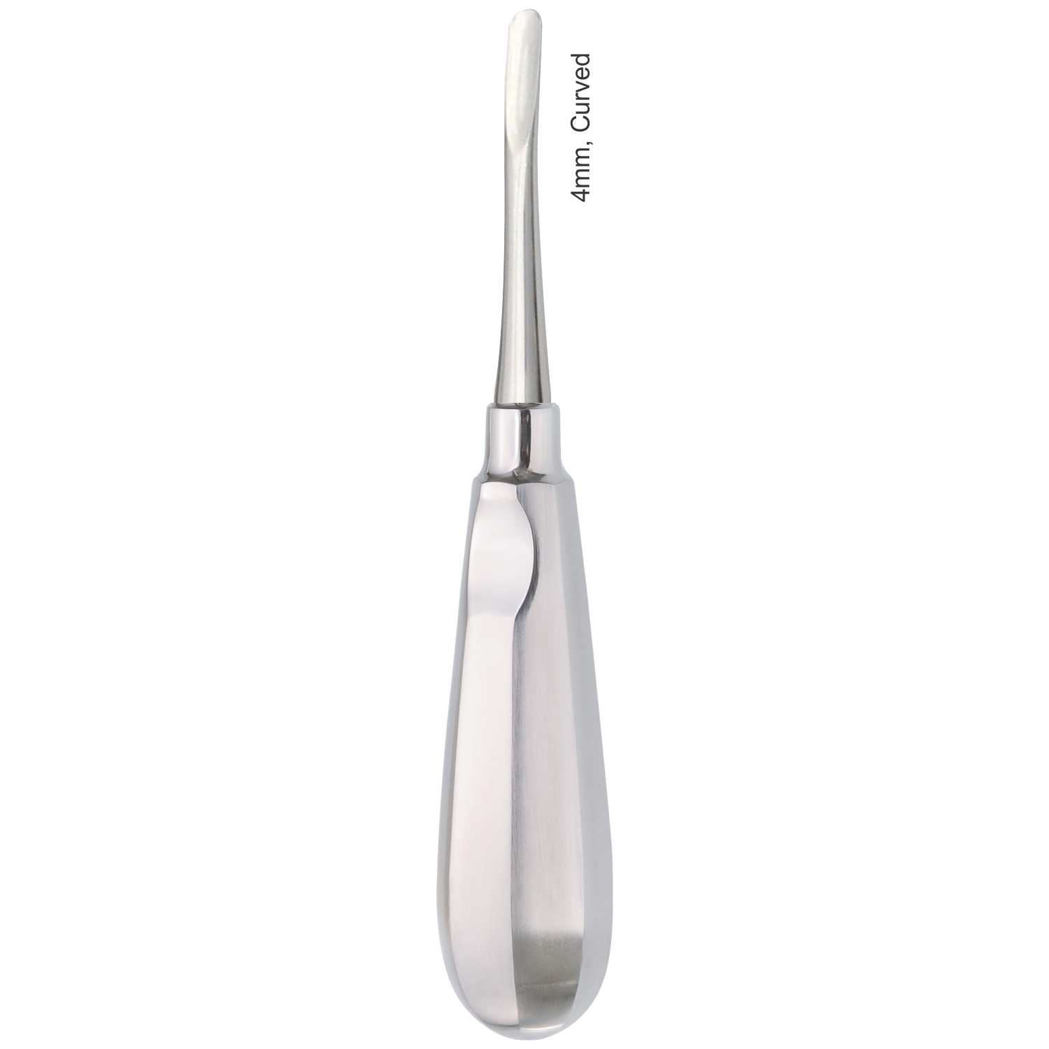 Luxationsinstrument 4 mm, gebogen