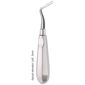 Apikaler Wurzelheber links 3 mm