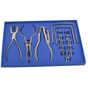 Kofferdamklammern-Set