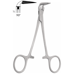 Stieglitz Splitterpinzette 14 cm 90°