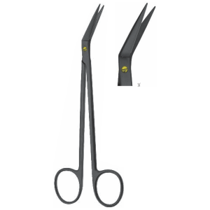 Locklin Parodontalschere 16 cm, eine Schneide gezahnt
