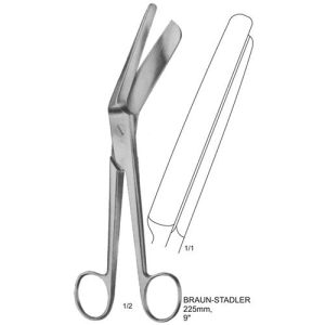 Braun-Stadler Verbandschere